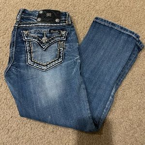 Miss Me Cuffed Capri Jeans